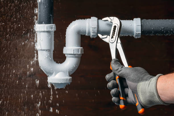 Professional Drain Cleaning technician working in North Liberty, IA
